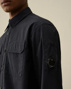 Best Sale C.P. Company Chrome-R Pocket Overshirt Hvid Paere