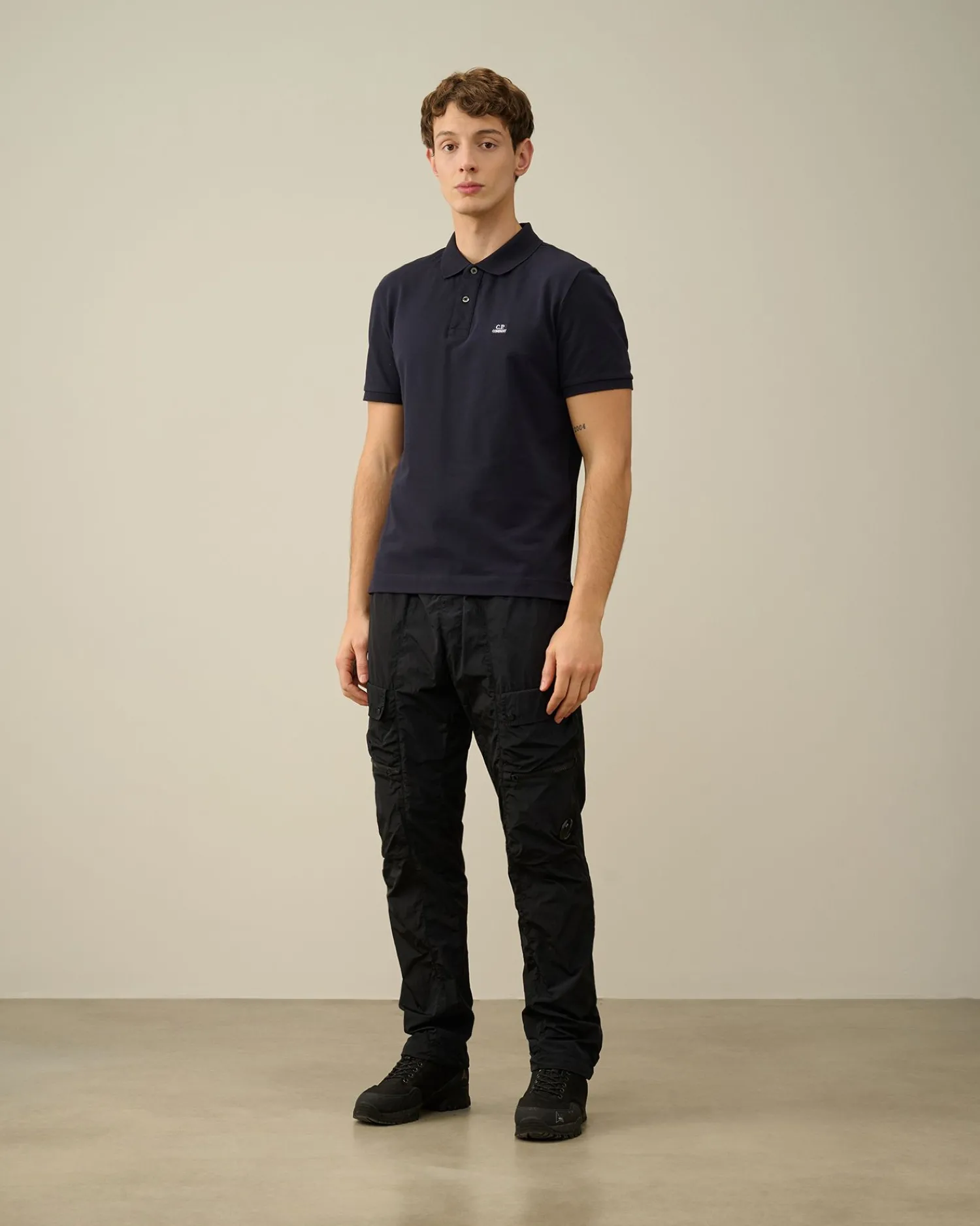 Store C.P. Company Chrome-R Regular Utility Pants Blaek Bla