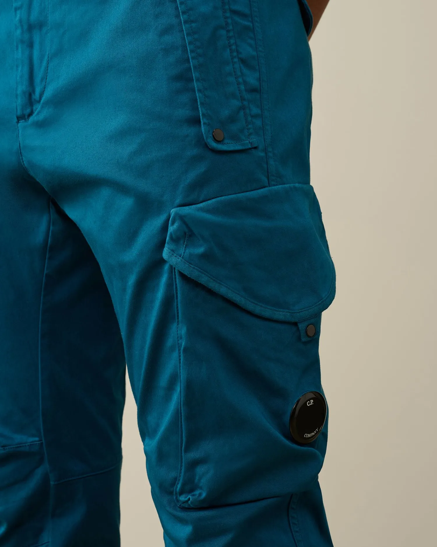 Discount C.P. Company Chrome-R Regular Utility Pants Total Eclipse-Blue