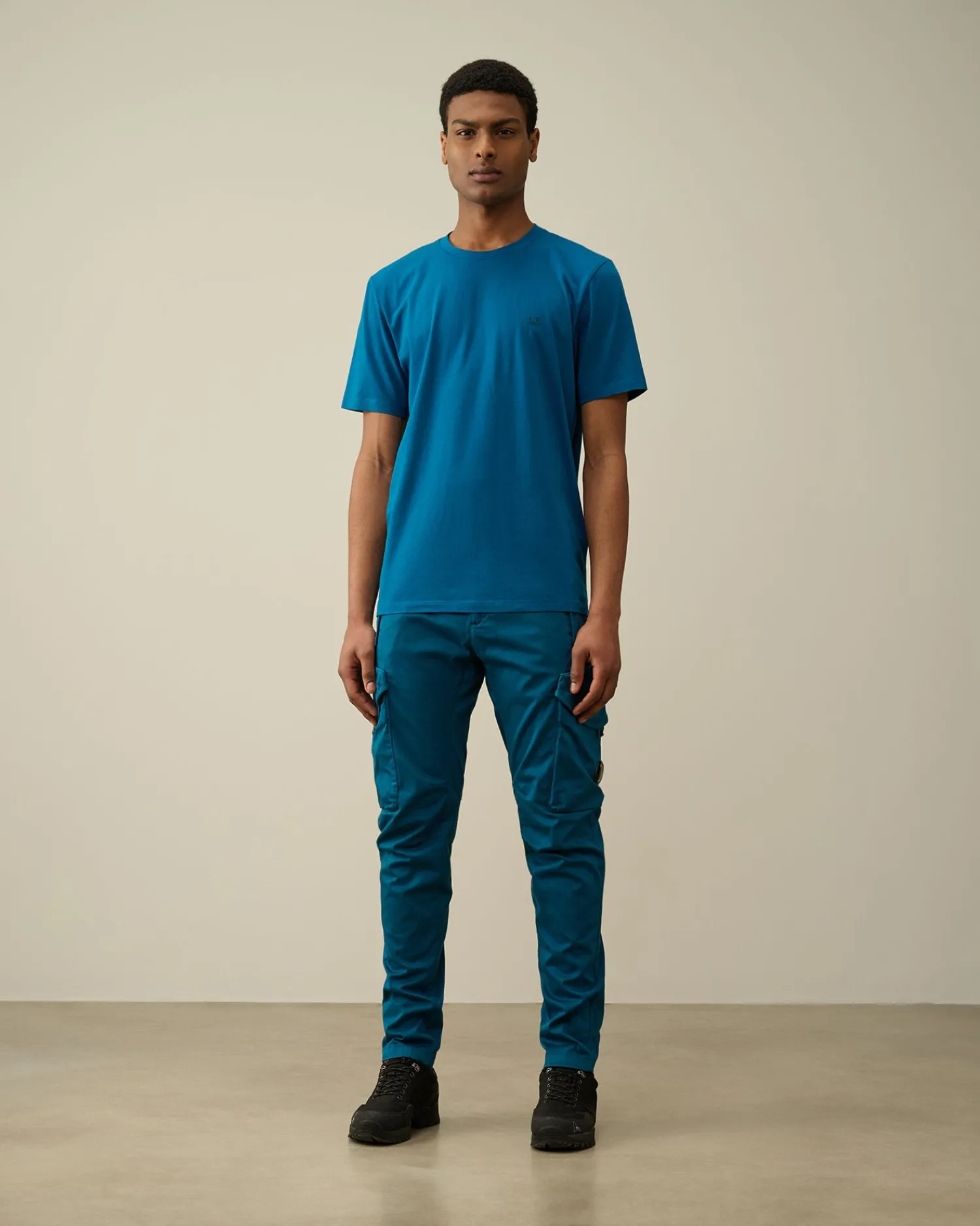 Discount C.P. Company Chrome-R Regular Utility Pants Total Eclipse-Blue