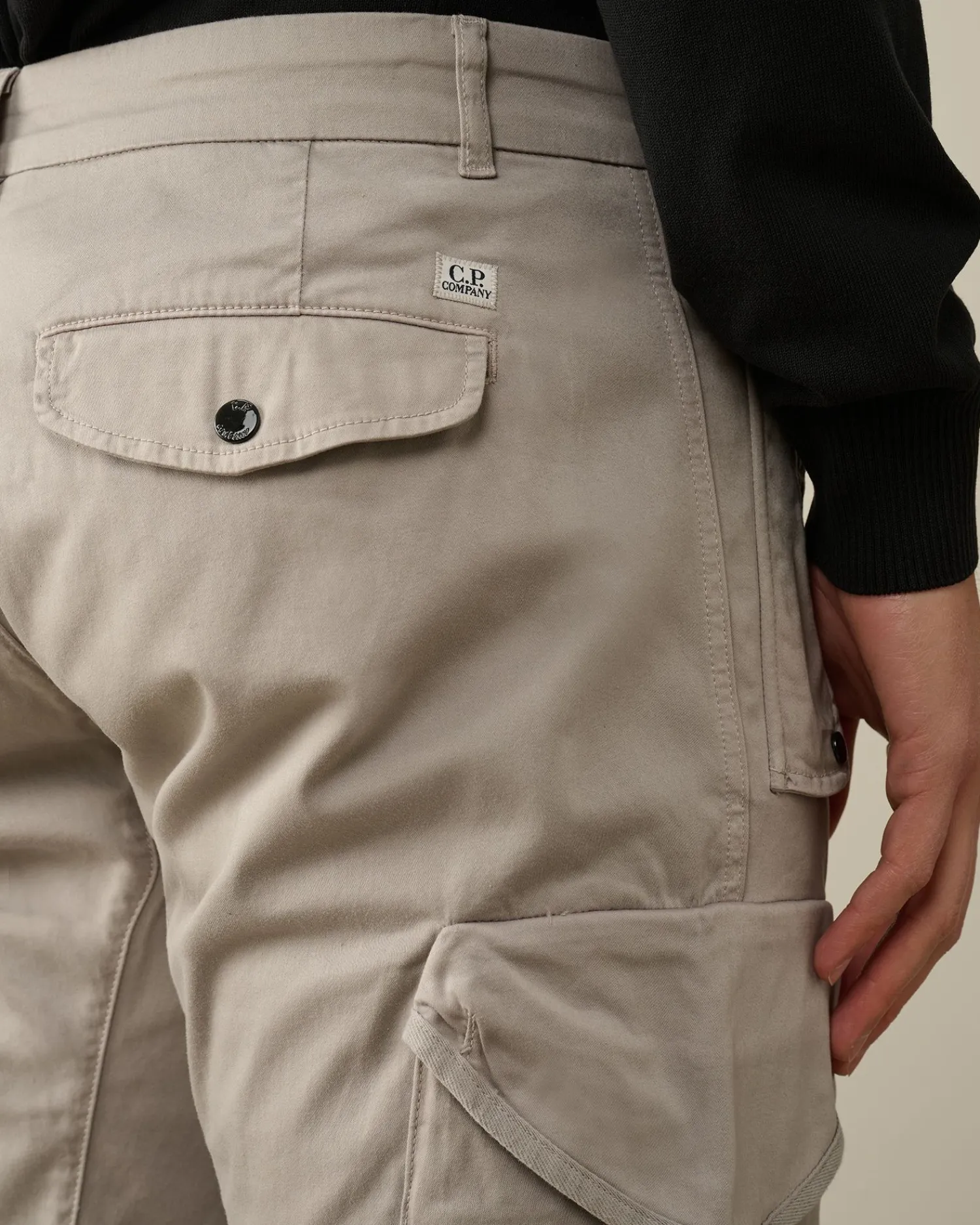 Cheap C.P. Company Chrome-R Regular Utility Pants Rod Knop