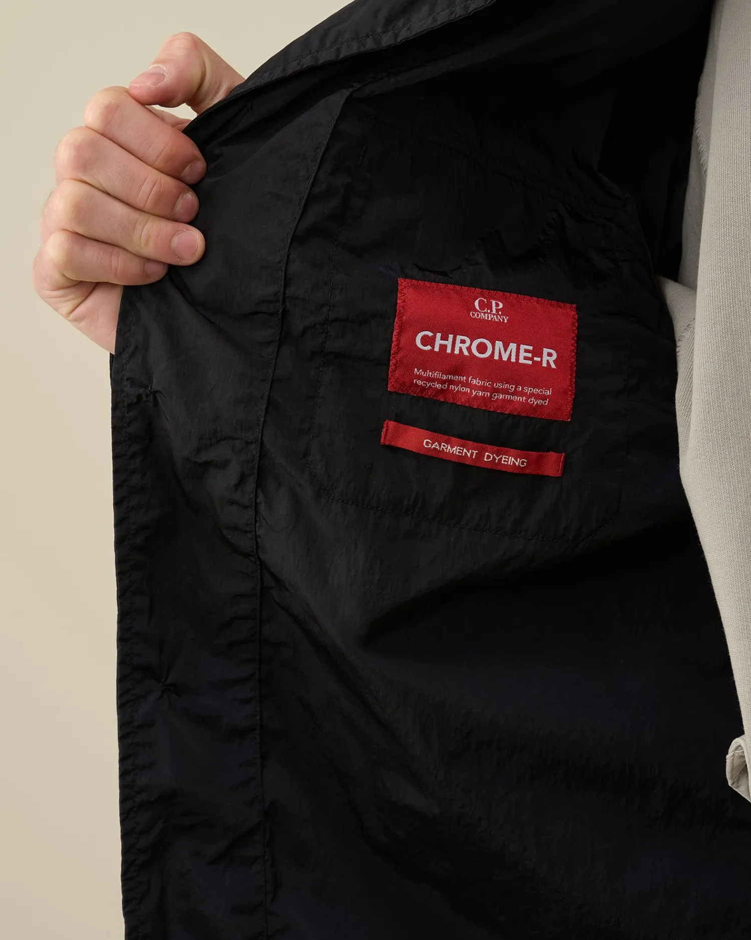 Store C.P. Company Cp Shell-R Bomberjakke Agave Gron