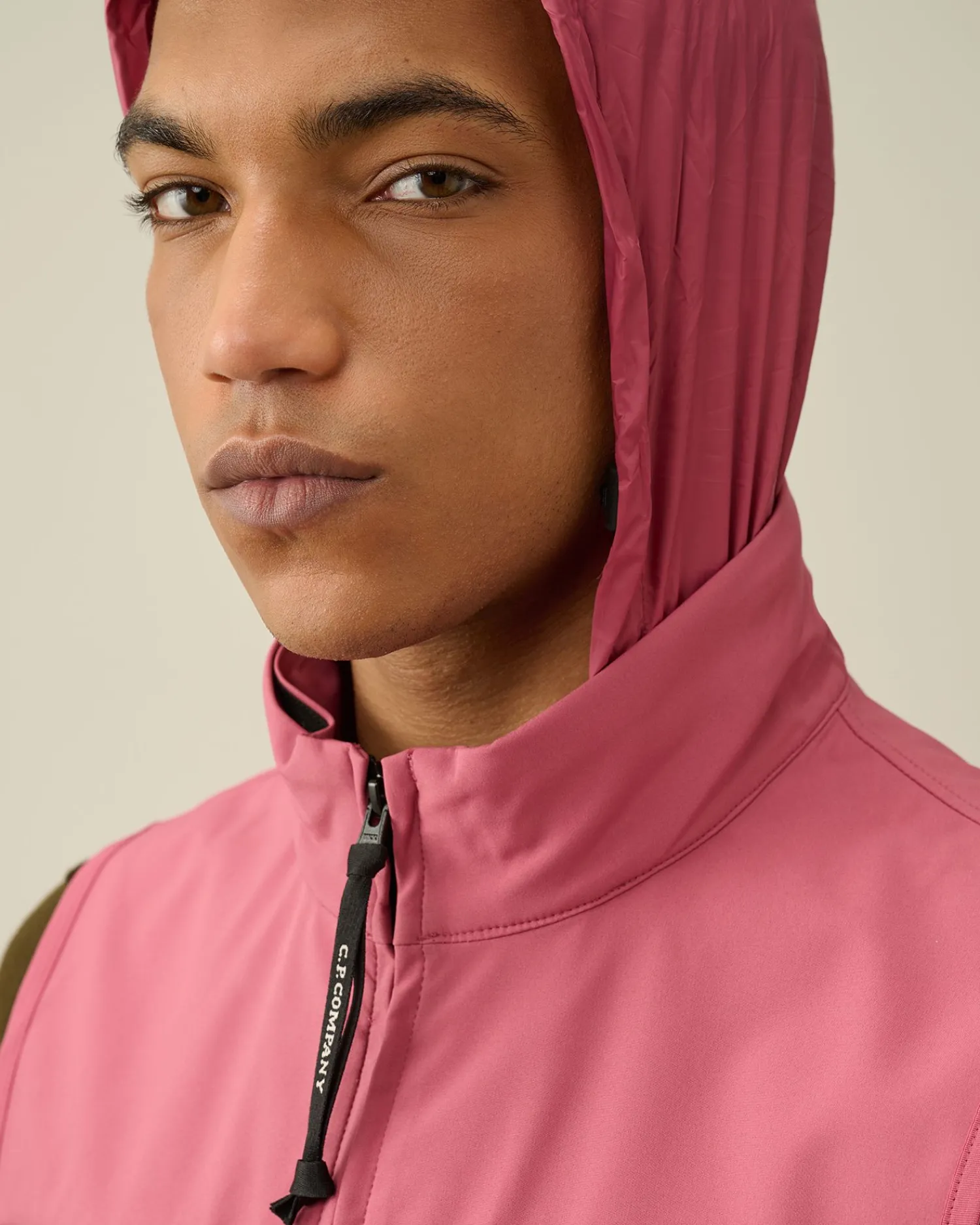 Clearance C.P. Company Cp Shell-R Jakke Gaze Hvid