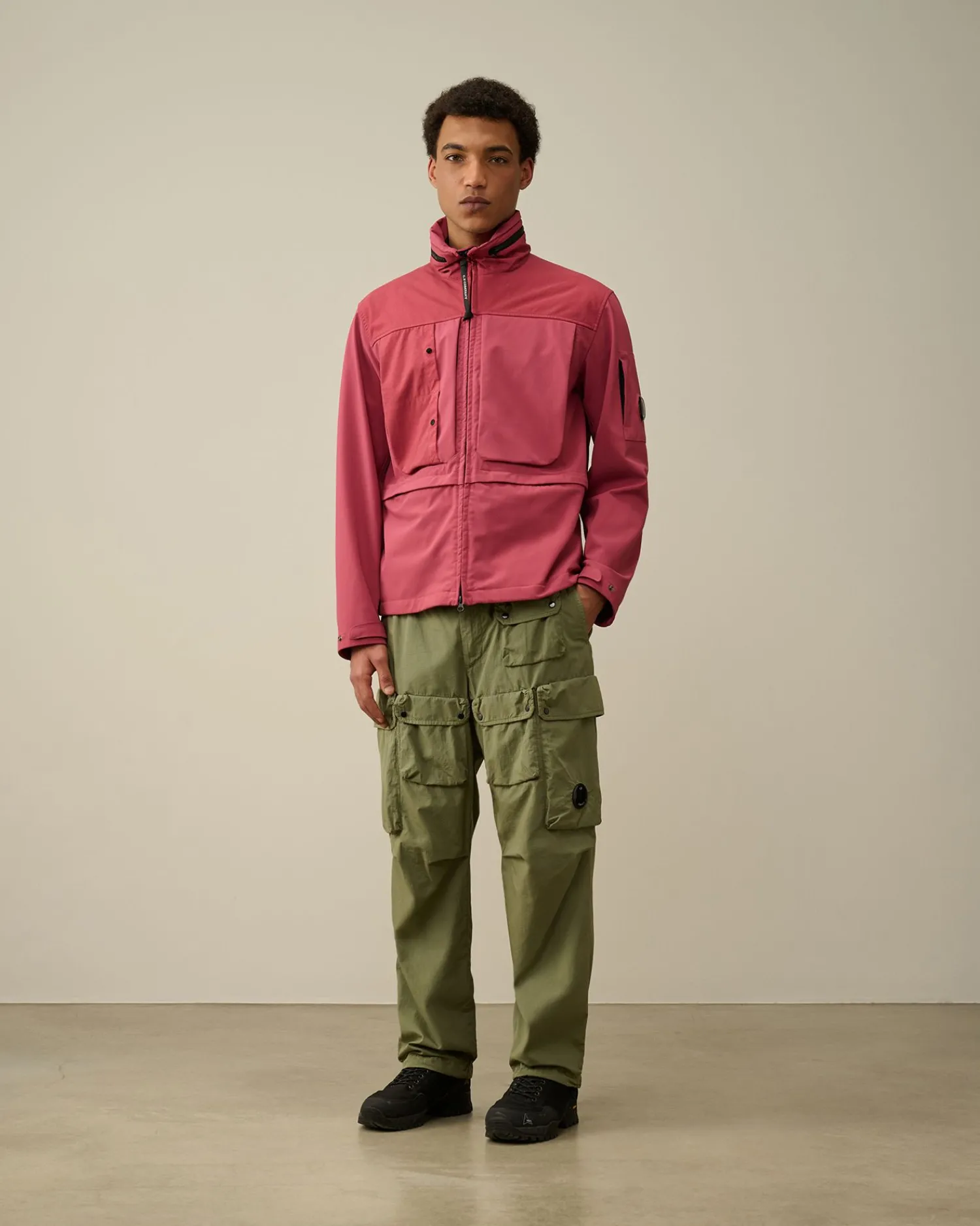 Shop C.P. Company Cp Shell-R Jakke Blaek Bla