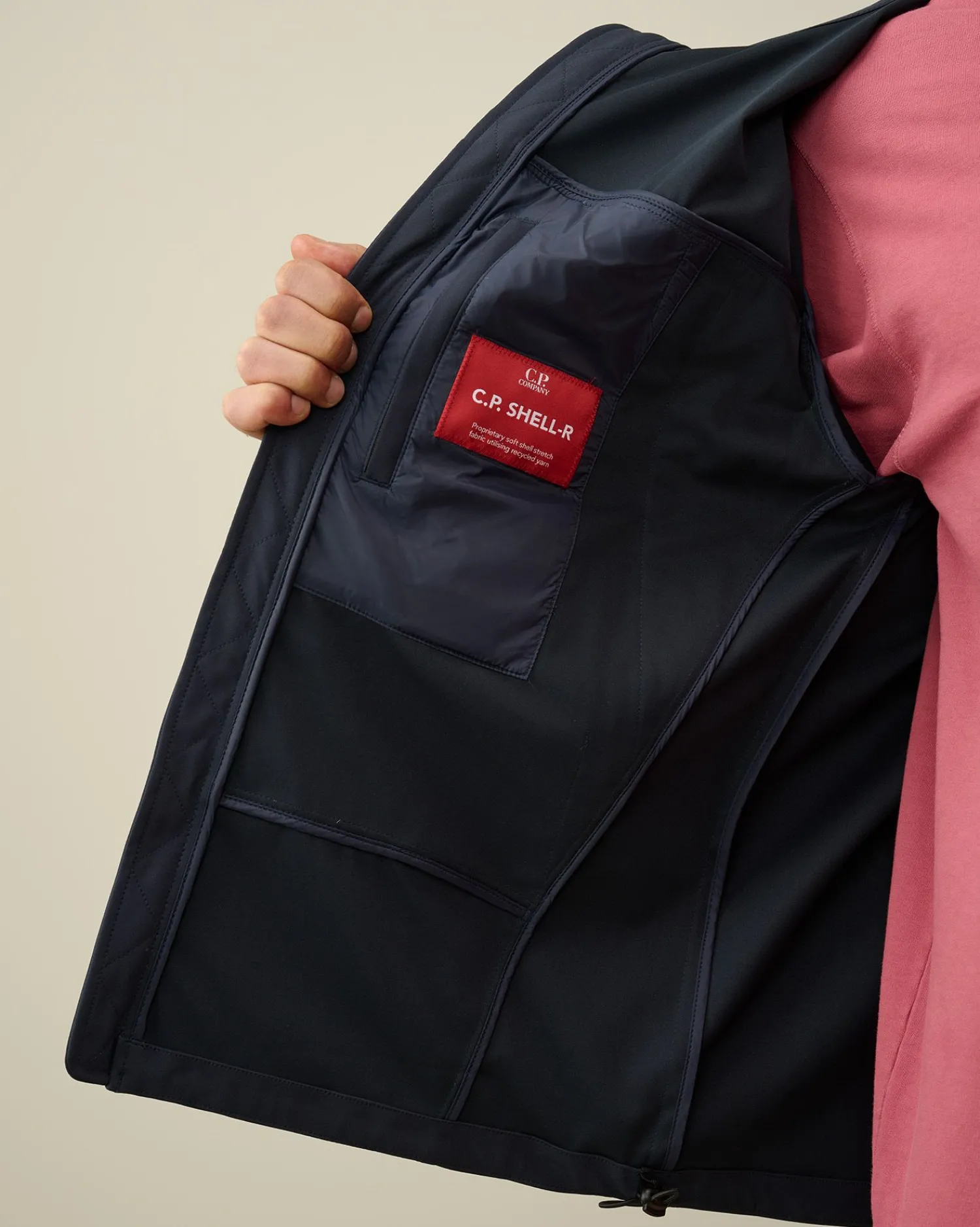 Clearance C.P. Company Cp Shell-R Jakke Sort