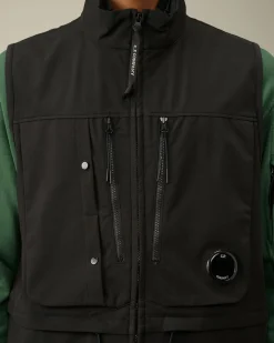 Store C.P. Company Cp Shell-R Utility Vest Ivy Gron
