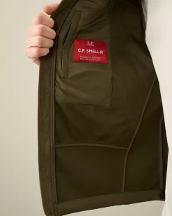 New C.P. Company Cs Ii Haettejakke Blaek Bla