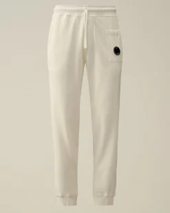 Outlet C.P. Company Diagonal Forhojede Fleece Cargo Joggingbukser Rod Knop