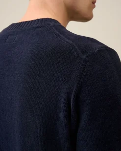 Discount C.P. Company Diagonal Haevet Fleece Blandet Aftagelig Sweatshirt Pistacie Shell-Beige
