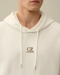 Online C.P. Company Diagonal Haevet Fleece Goggle Haettetroje Med Lynlas Green Bay