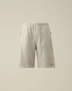 Sale C.P. Company Diagonal Haevet Fleece Joggingbukser Blaek Bla