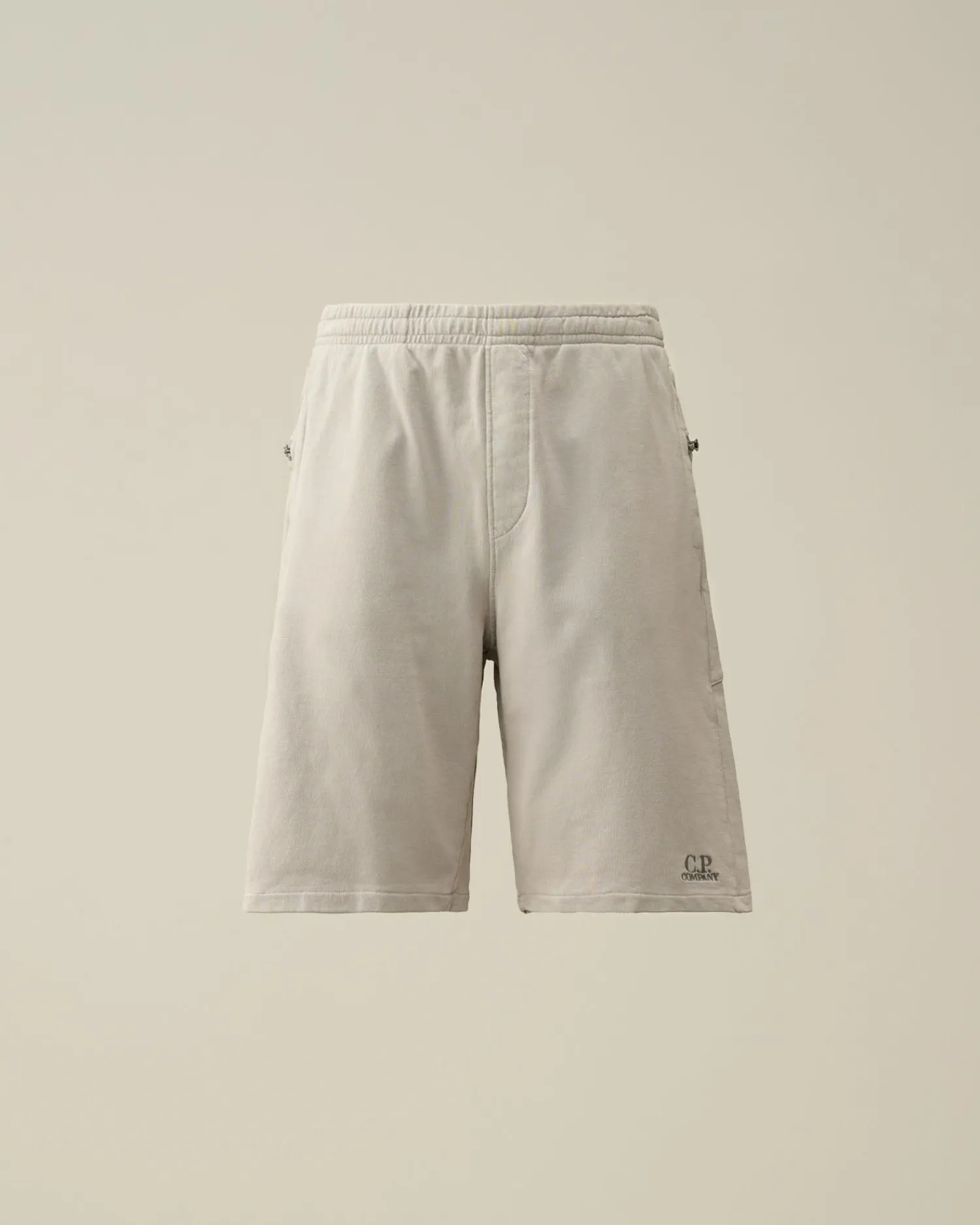 Sale C.P. Company Diagonal Haevet Fleece Joggingbukser Blaek Bla