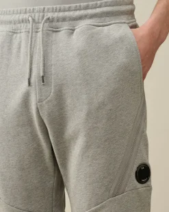 Flash Sale C.P. Company Diagonal Haevet Fleece Joggingbukser Sort
