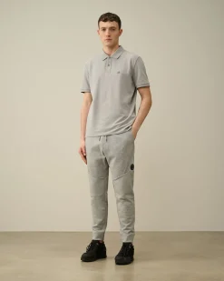 Flash Sale C.P. Company Diagonal Haevet Fleece Joggingbukser Sort