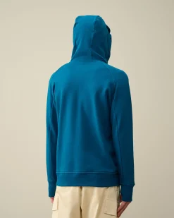 Best C.P. Company Diagonal Haevet Fleece Sweatshirt Gra Melange