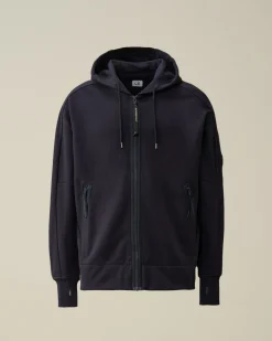 Fashion C.P. Company Diagonal Haevet Fleece Sweatshirt Green Bay