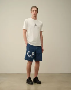 Online C.P. Company Eco-Chrome R Pocket Svommeshorts Hvid Paere