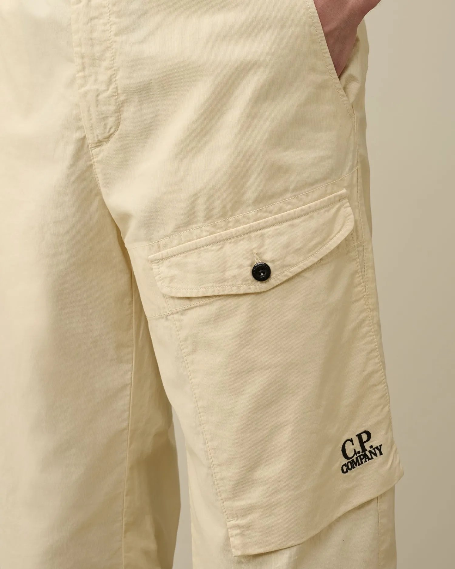 Flash Sale C.P. Company Ergonomiske Twill Stretch-Bukser Agave Gron