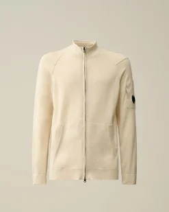 Best Sale C.P. Company Filo Di Scozia Strikket Poloshirt Agave Gron