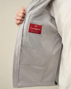 Outlet C.P. Company Flad Nylon Chorejakke Ivy Gron