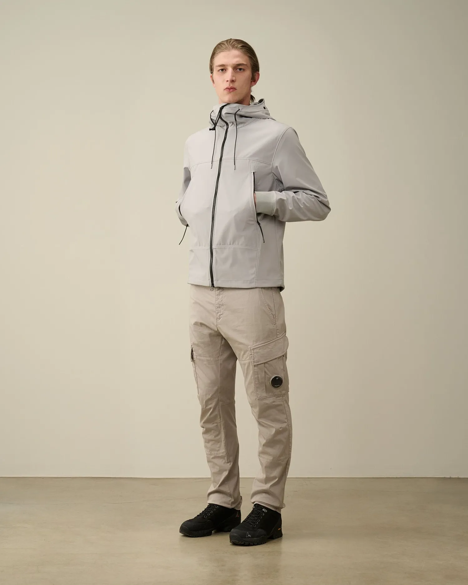 Outlet C.P. Company Flad Nylon Chorejakke Ivy Gron