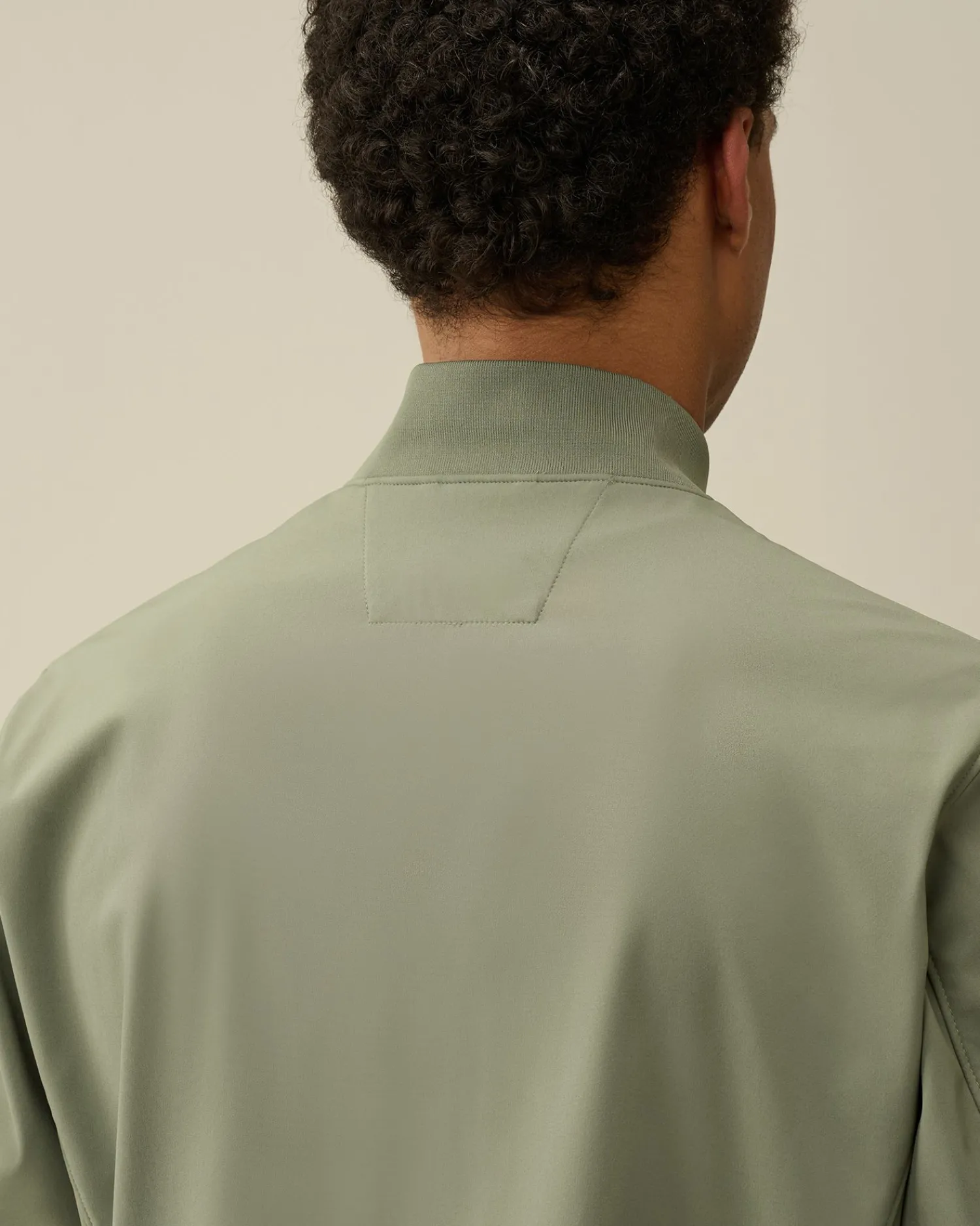 Online C.P. Company Flad Nylon Goggle Overshirt Stovregn Gra