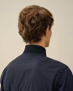 Discount C.P. Company Flad Nylon Utility Overshirt Stovregn Gra