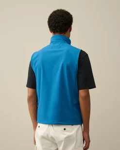 New C.P. Company Flad Nylon Vendbar Haettejakke Blaek Bla