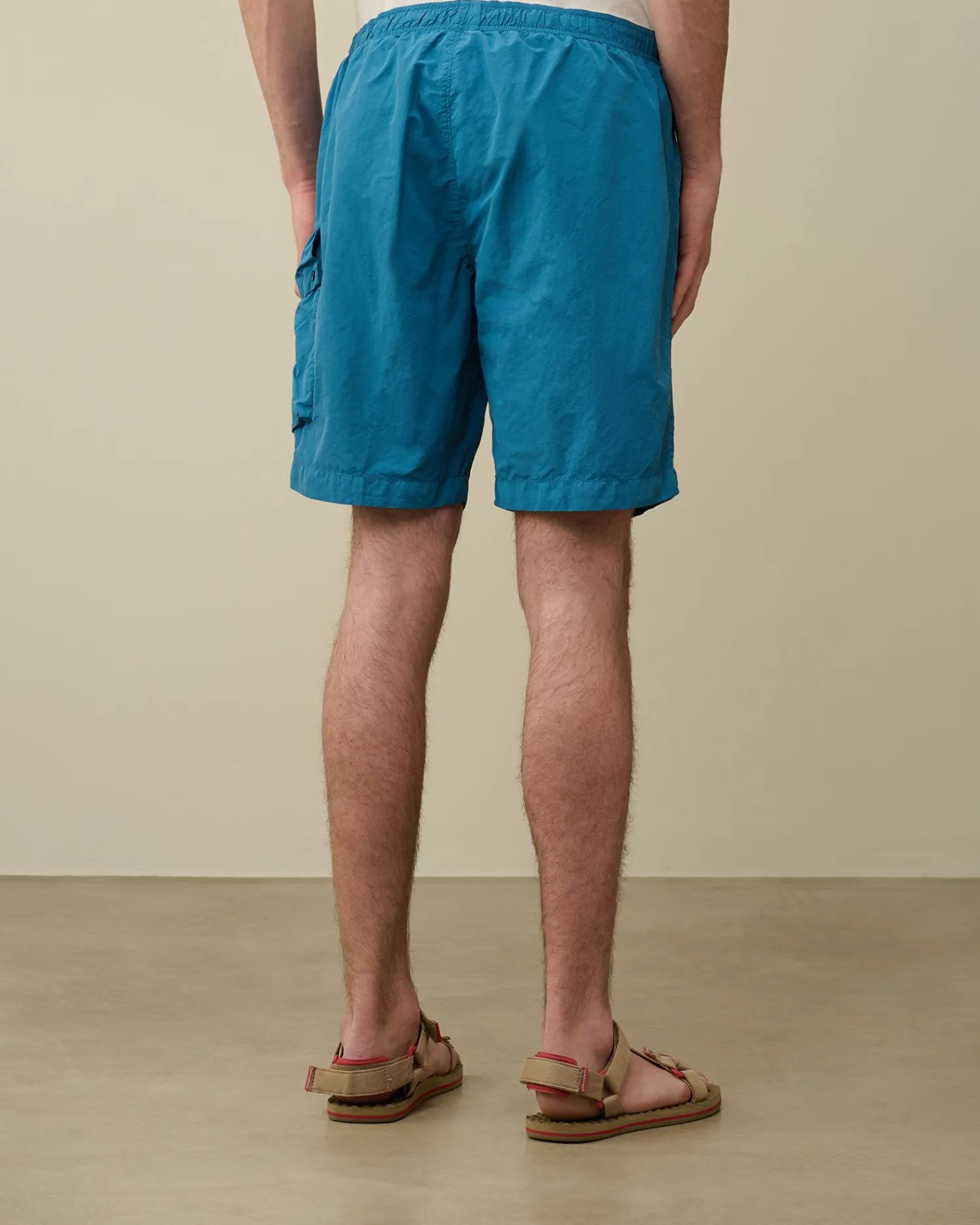 Clearance C.P. Company Flatt Nylon Badeshorts Stovregn Gra
