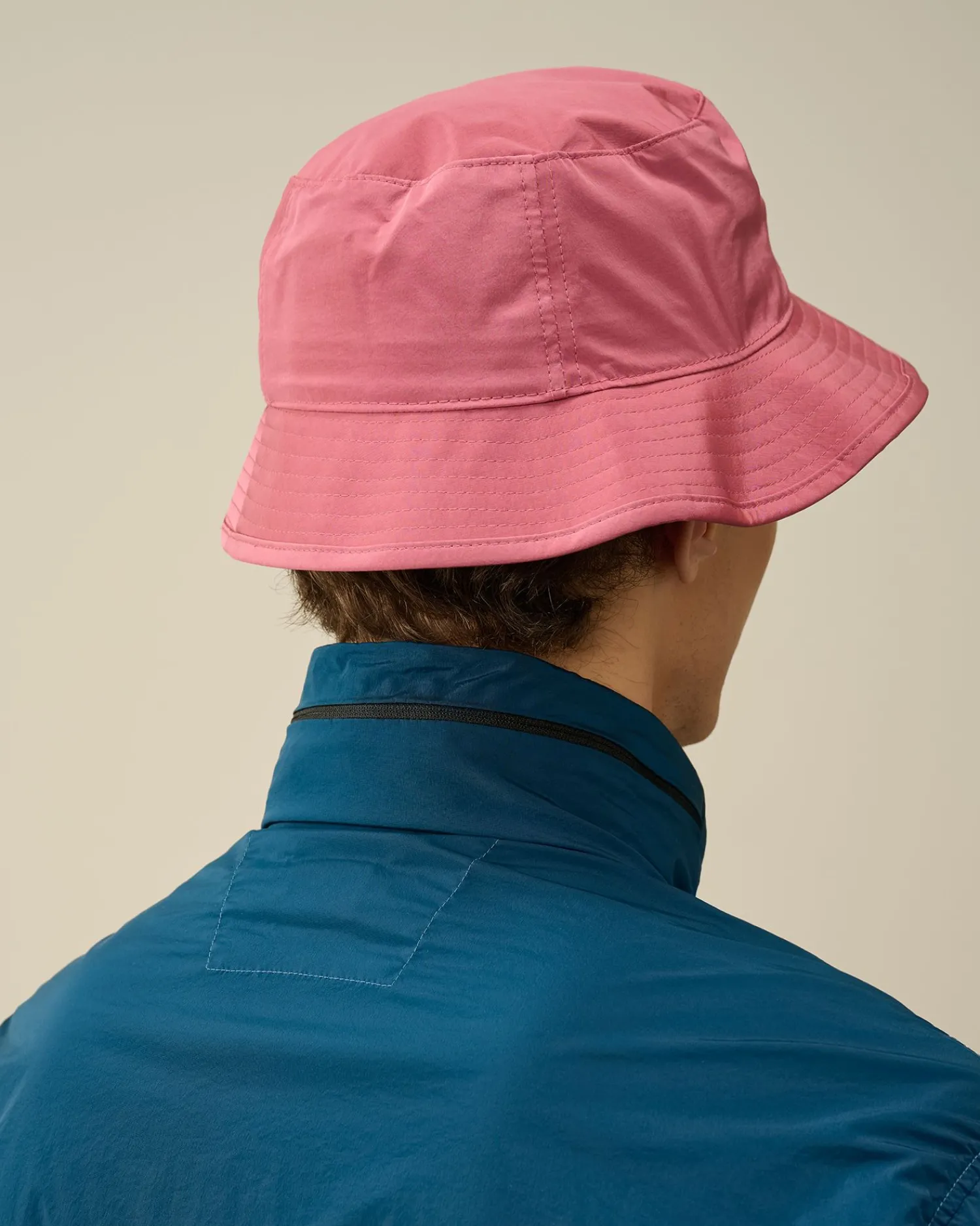 New C.P. Company Gabardine Logo Cap Ivy Gron