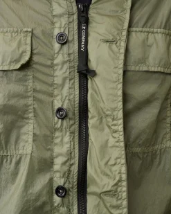 Cheap C.P. Company Gabardine Pockets Skjorte Sort