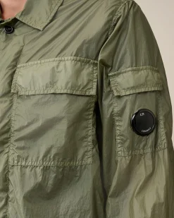 Cheap C.P. Company Gabardine Pockets Skjorte Sort
