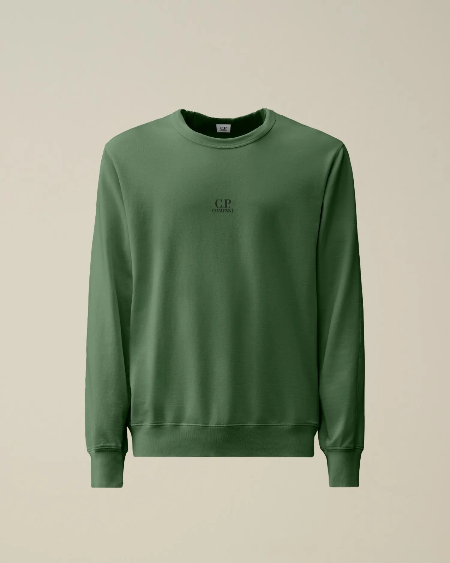 Cheap C.P. Company Haettetroje I Bomuldsfleece Sort