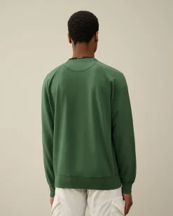 Cheap C.P. Company Haettetroje I Bomuldsfleece Sort