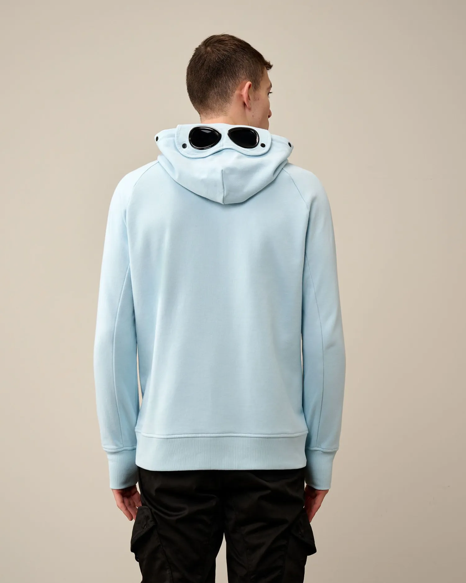 Best C.P. Company Indigo Fleece Sweatshirt Stenblege-Bla