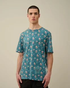 Store C.P. Company Jersey No Gravity Poloshirt Agave Gron