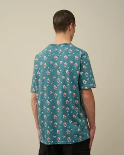 Store C.P. Company Jersey No Gravity Poloshirt Agave Gron