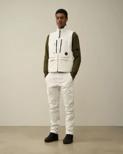 Discount C.P. Company Krom-R Haettejakke Sort