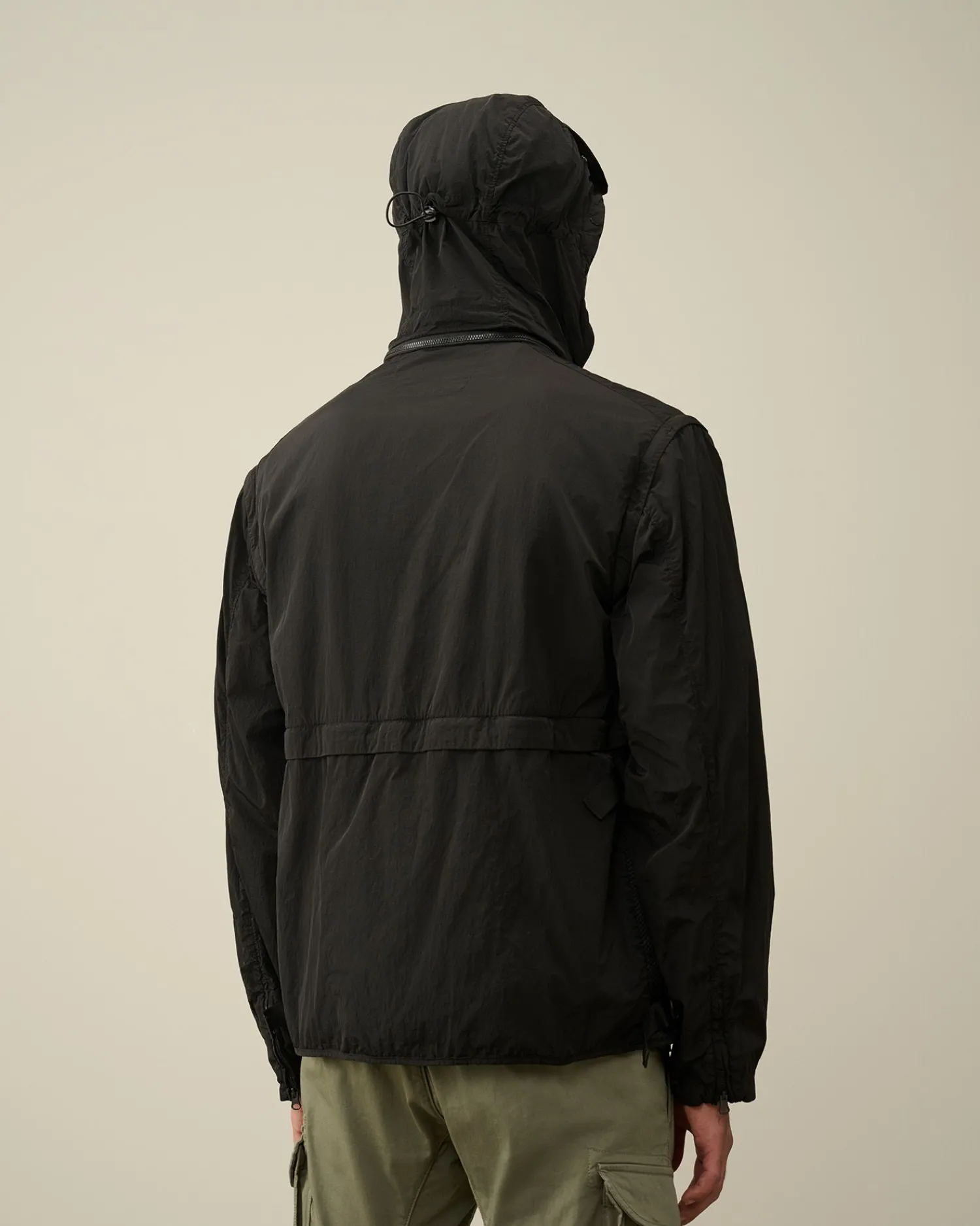 Flash Sale C.P. Company Krom-R Jakke Med Lynlas Stovregn Gra