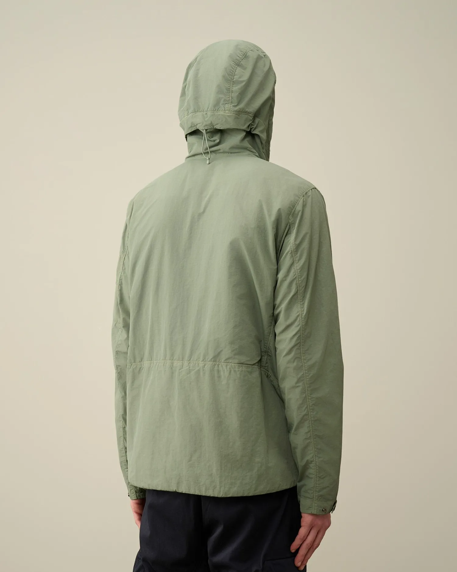 Sale C.P. Company Krom-R Jakke Med Lynlas Sort