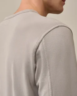 Discount C.P. Company Let Fleece Haettetroje Med Lynlas Andegron