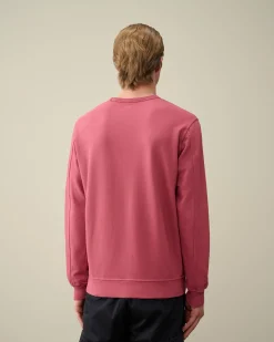 Online C.P. Company Let Fleece Haettetroje Med Lynlas Stovregn Gra
