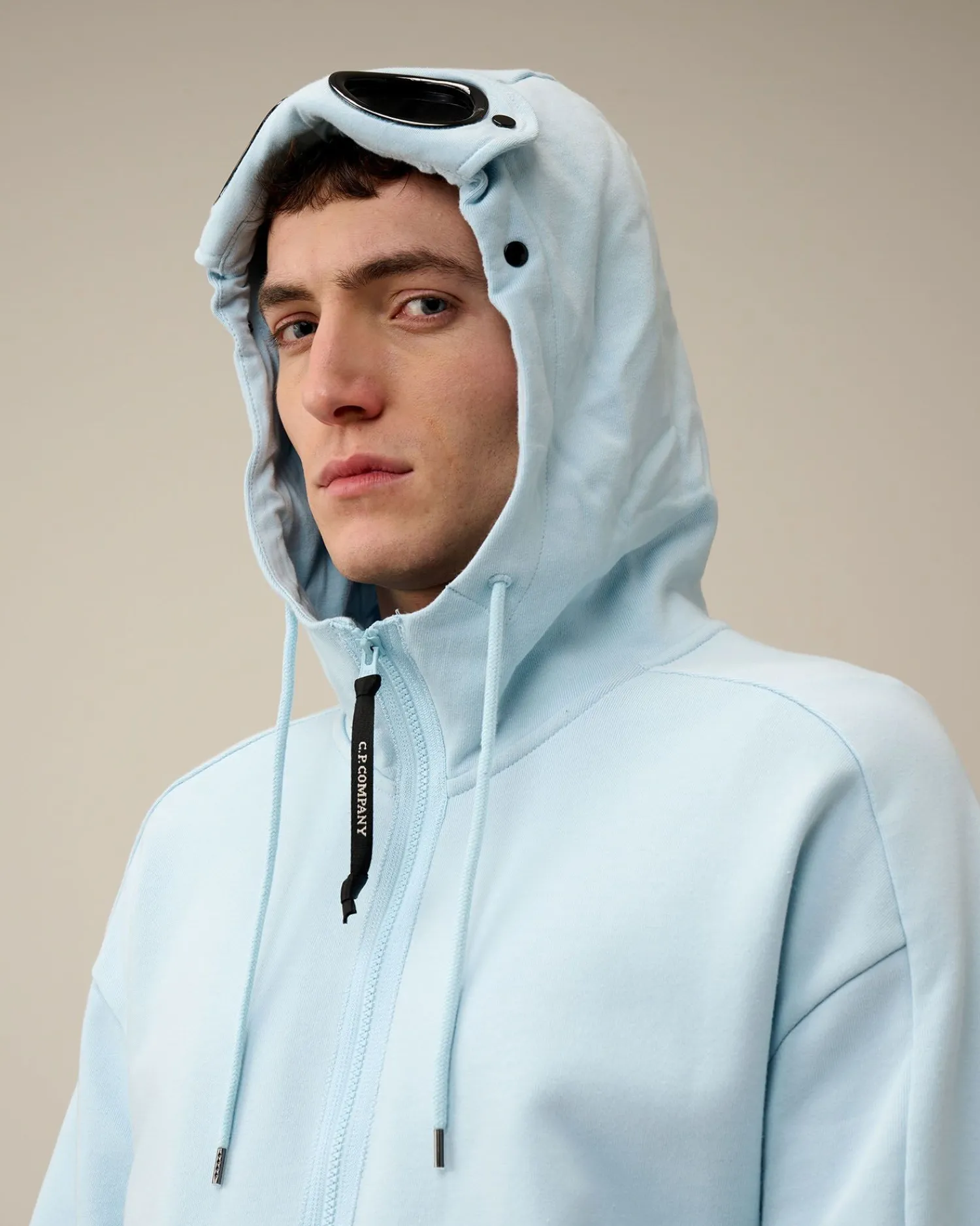 Flash Sale C.P. Company Let Fleece Sweatshirt Total Eclipse-Blue