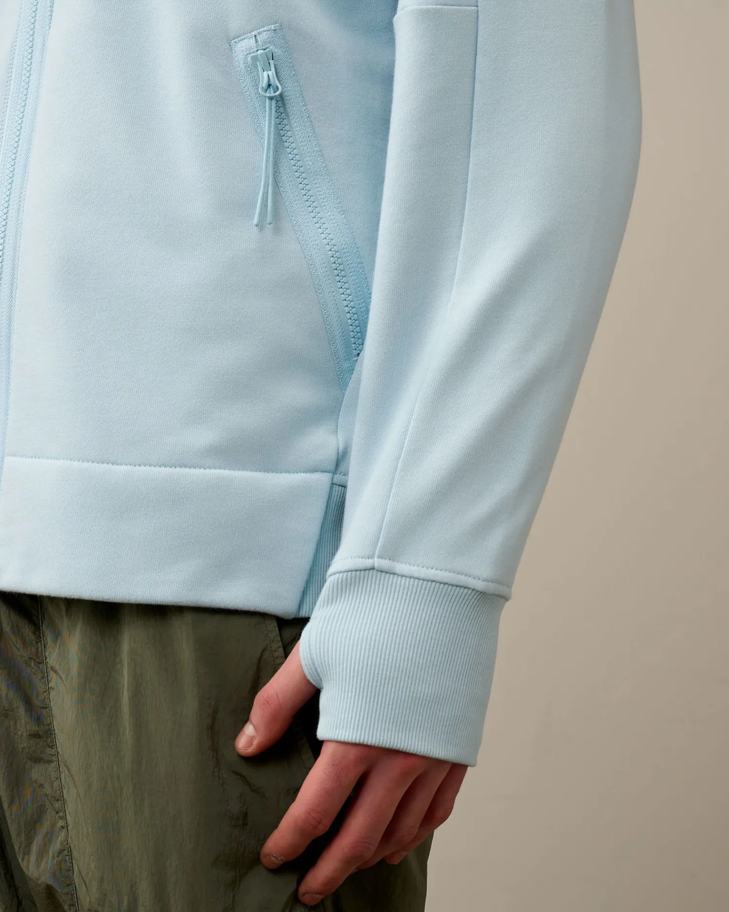 Flash Sale C.P. Company Let Fleece Sweatshirt Total Eclipse-Blue