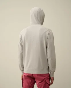 Discount C.P. Company Let Fleece Sweatshirt Stjernelys Bla