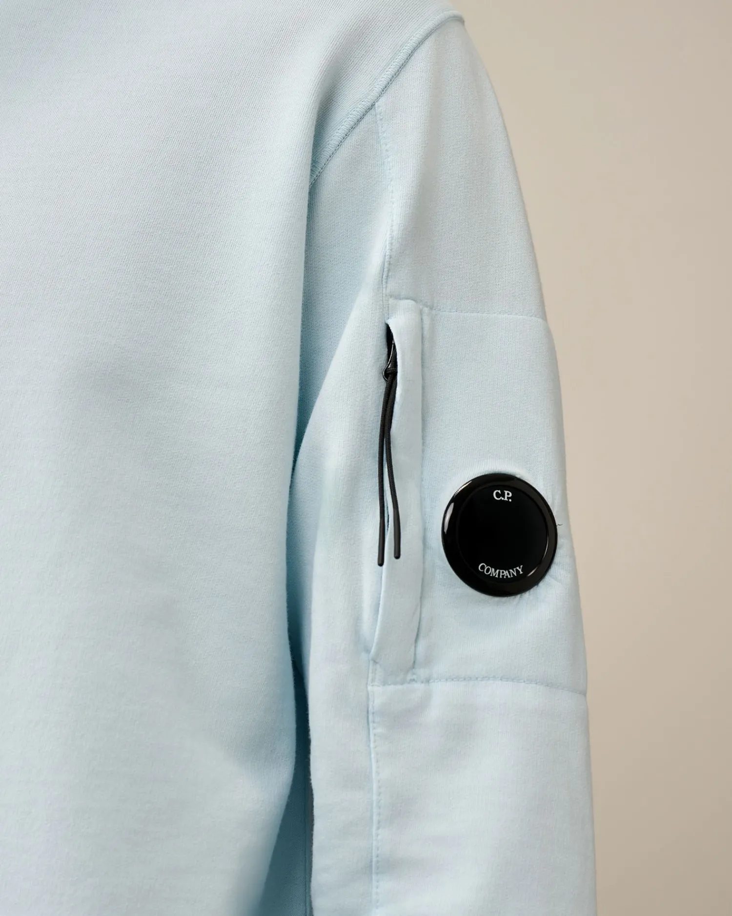 Hot C.P. Company Let Fleece Sweatshirt Gra Melange