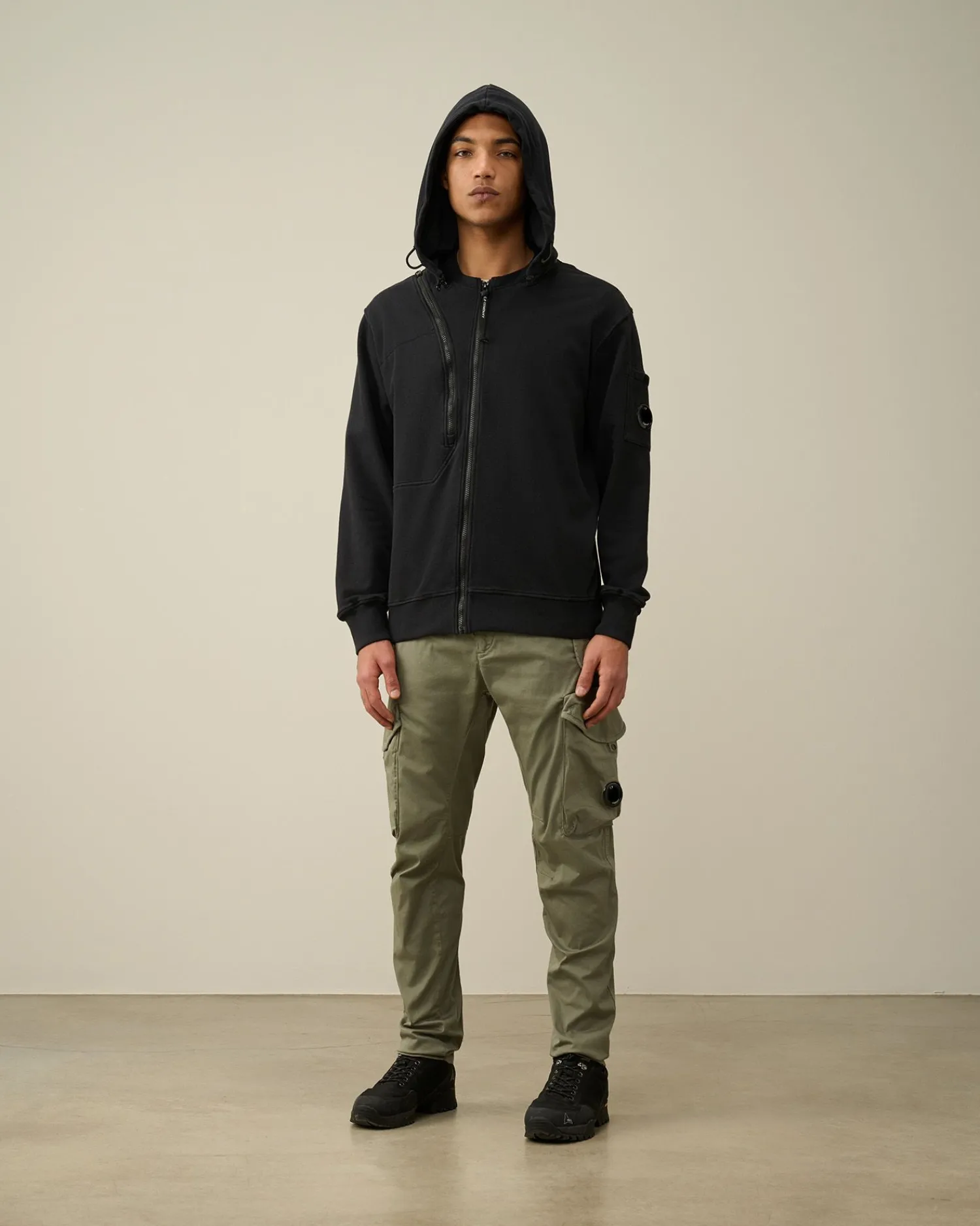 Best Sale C.P. Company Let Fleece Sweatshirt Ivy Gron