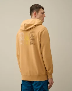 Best C.P. Company Let Fleece Sweatshirt Med Lynlas Ivy Gron