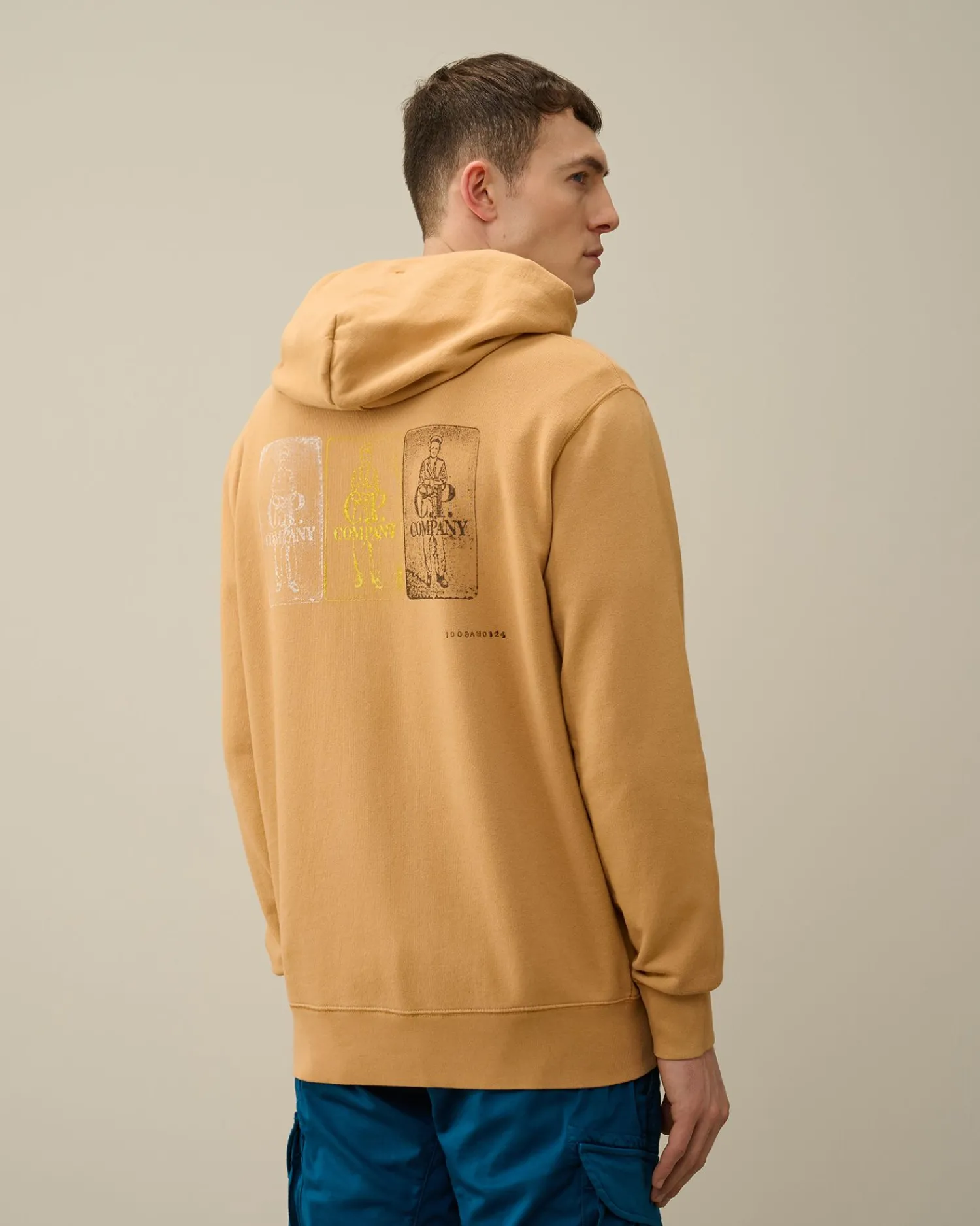 Best C.P. Company Let Fleece Sweatshirt Med Lynlas Ivy Gron