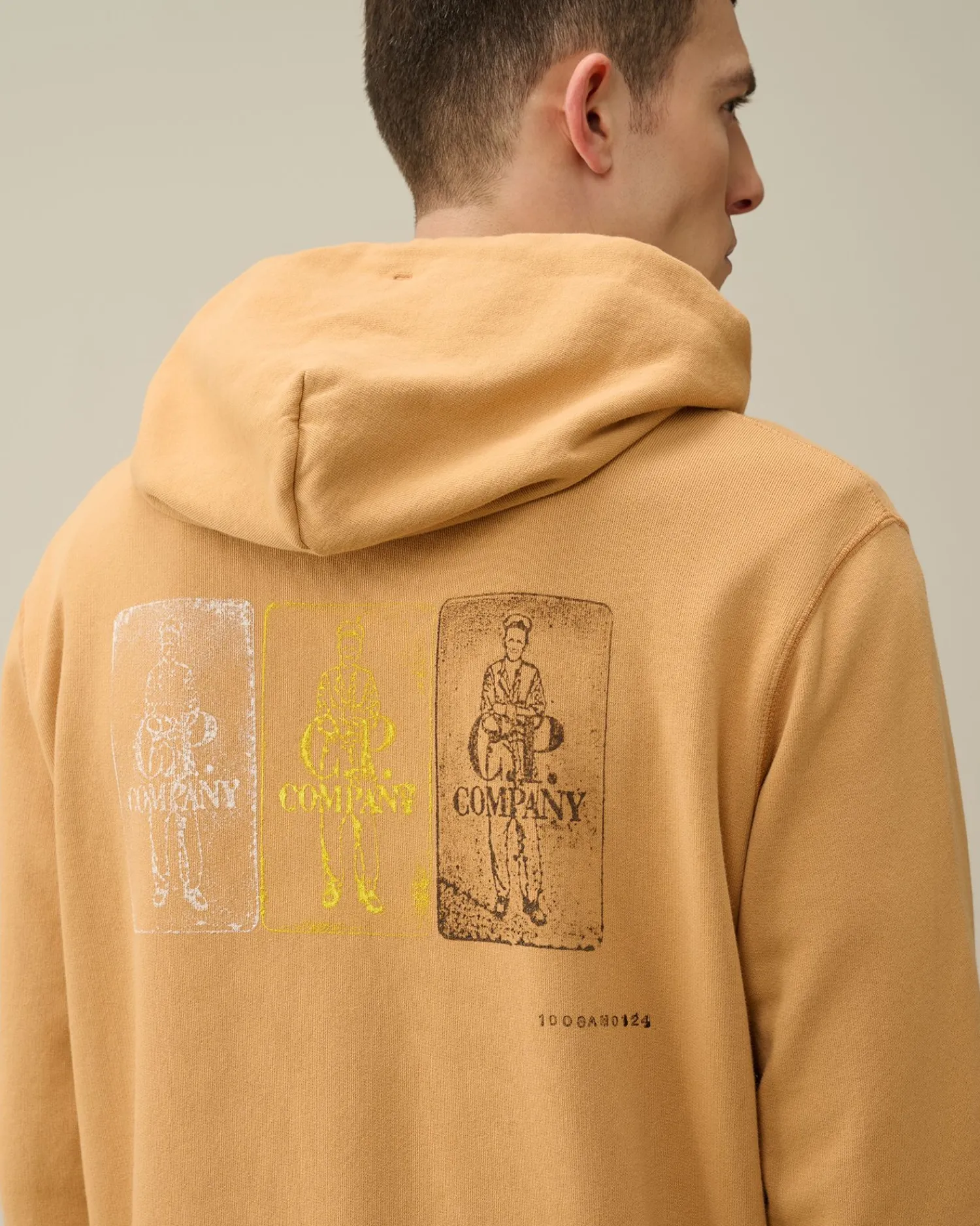 Best C.P. Company Let Fleece Sweatshirt Med Lynlas Ivy Gron